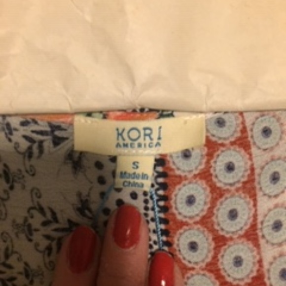 Patchwork style short swing dress - Picture 5 of 7